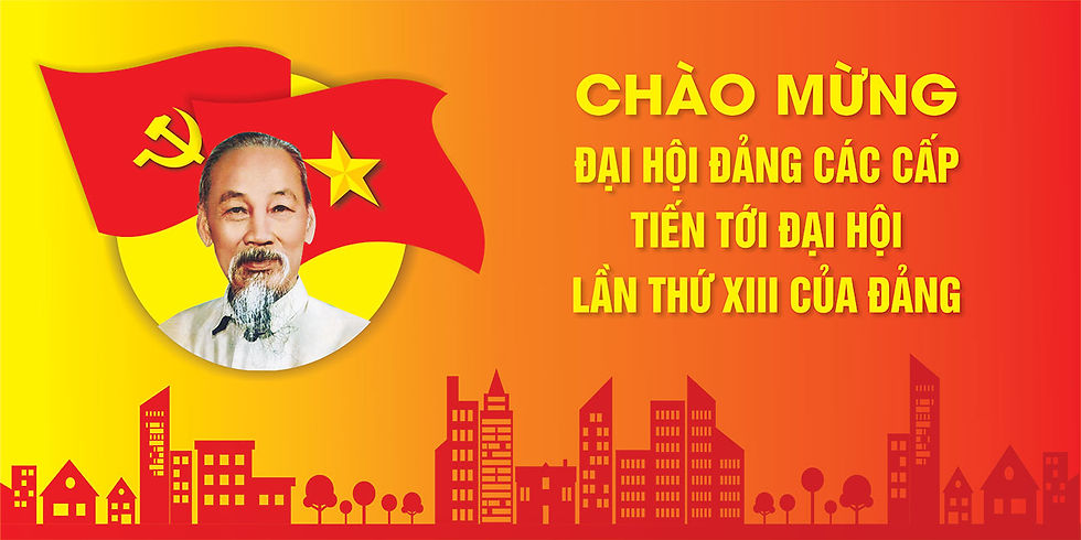Vector Đại Hội Đảng Mẫu Pano Biển Bảng