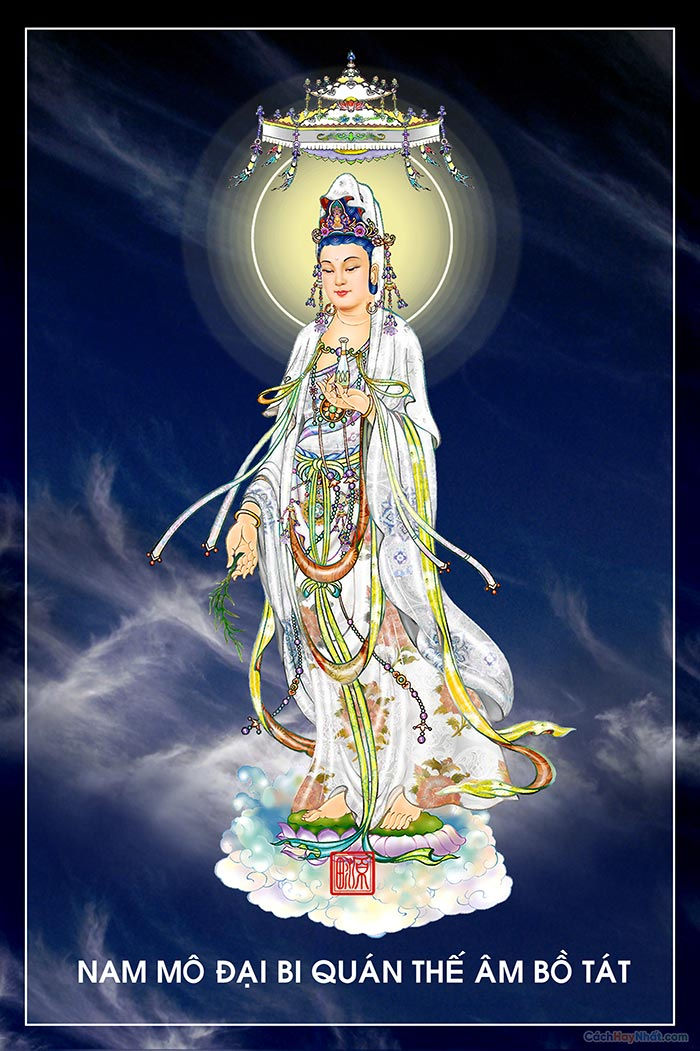 Beautiful image of Bodhisattva Avalokitesvara