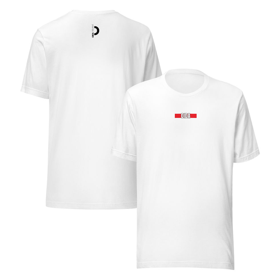 OIDA Rot-Weiß-Rot Unisex T-shirt