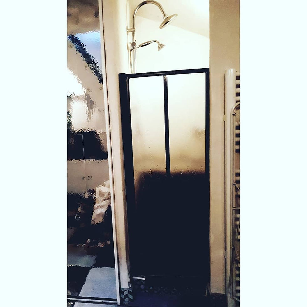 Création paroi douche