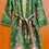 Thumbnail: Green Cotton Suzani Robe