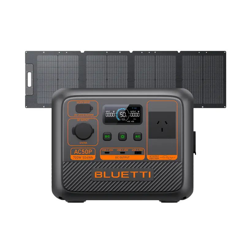Thumbnail: BLUETTI AC50P Portable Power Station | 700W 504Wh