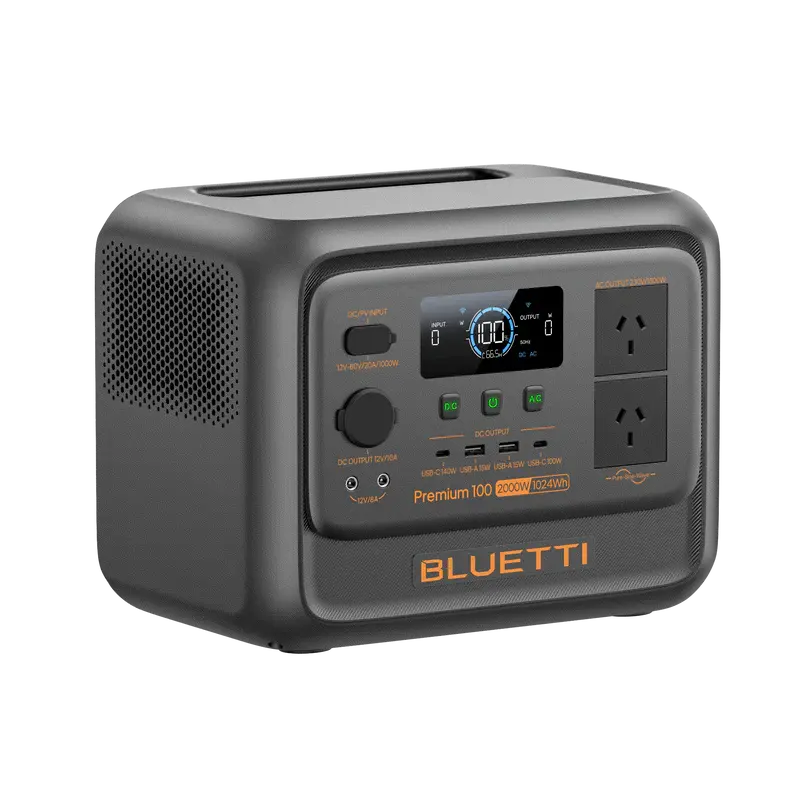 Thumbnail: BLUETTI Premium 100 V2 Portable Power Station | 2,000W 1,024Wh