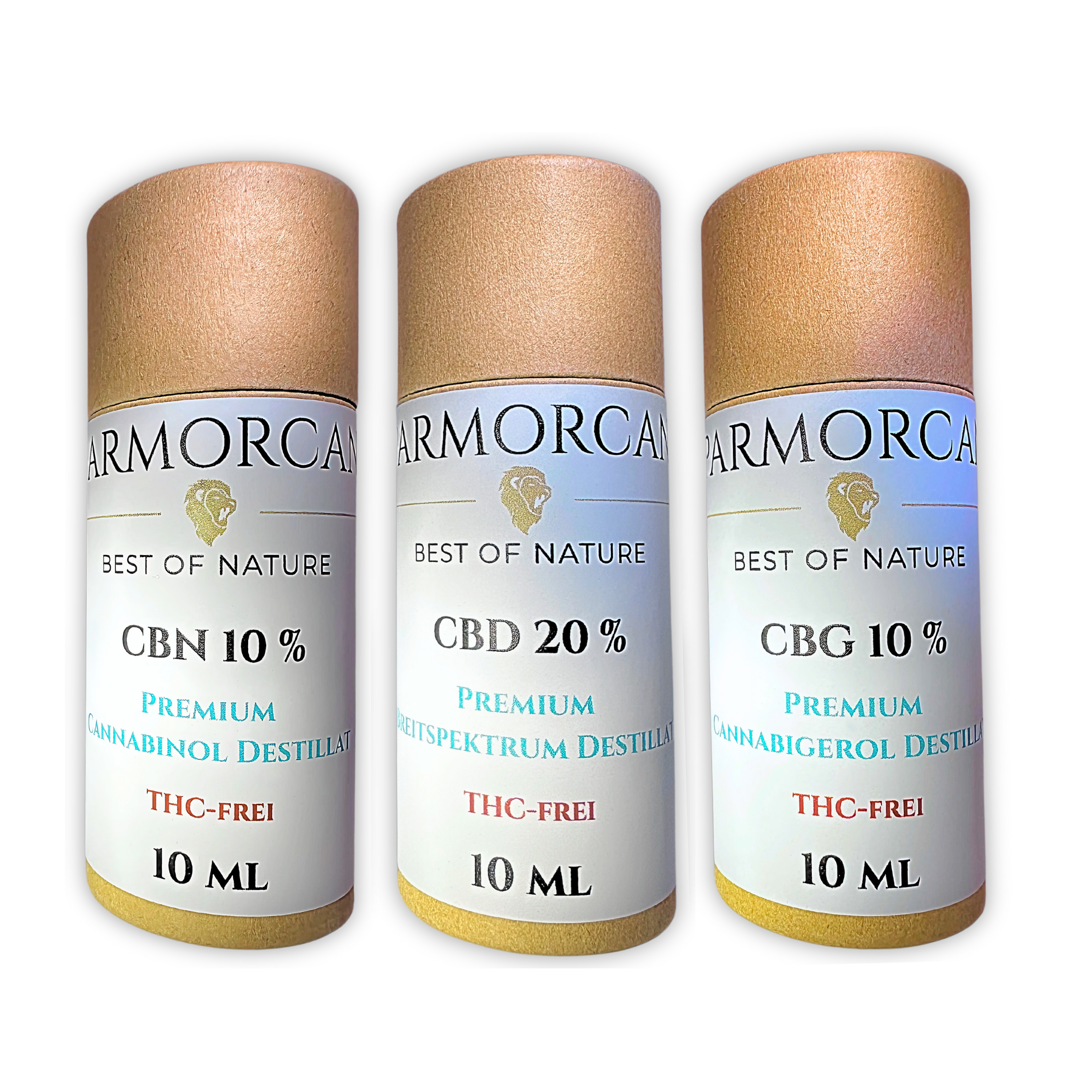 10ml Premium CBD Öl 20% & 10ml Premium CBG Öl 10% & 10ml Premium CBN Öl 10%