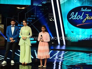 Indian Idol Junior to see Nahid Afrin-Asha Negi in a split.