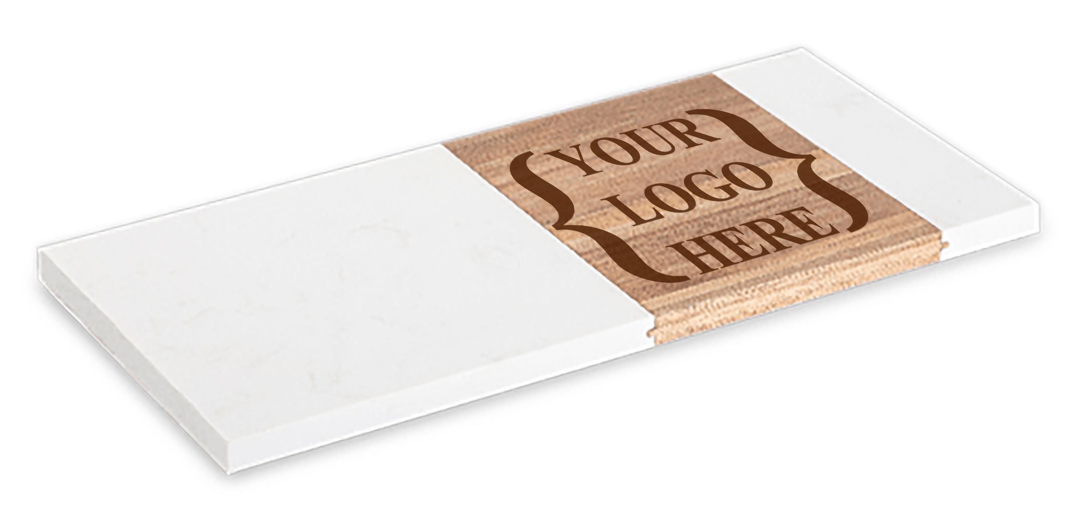 Marble and Acacia Cutting Board