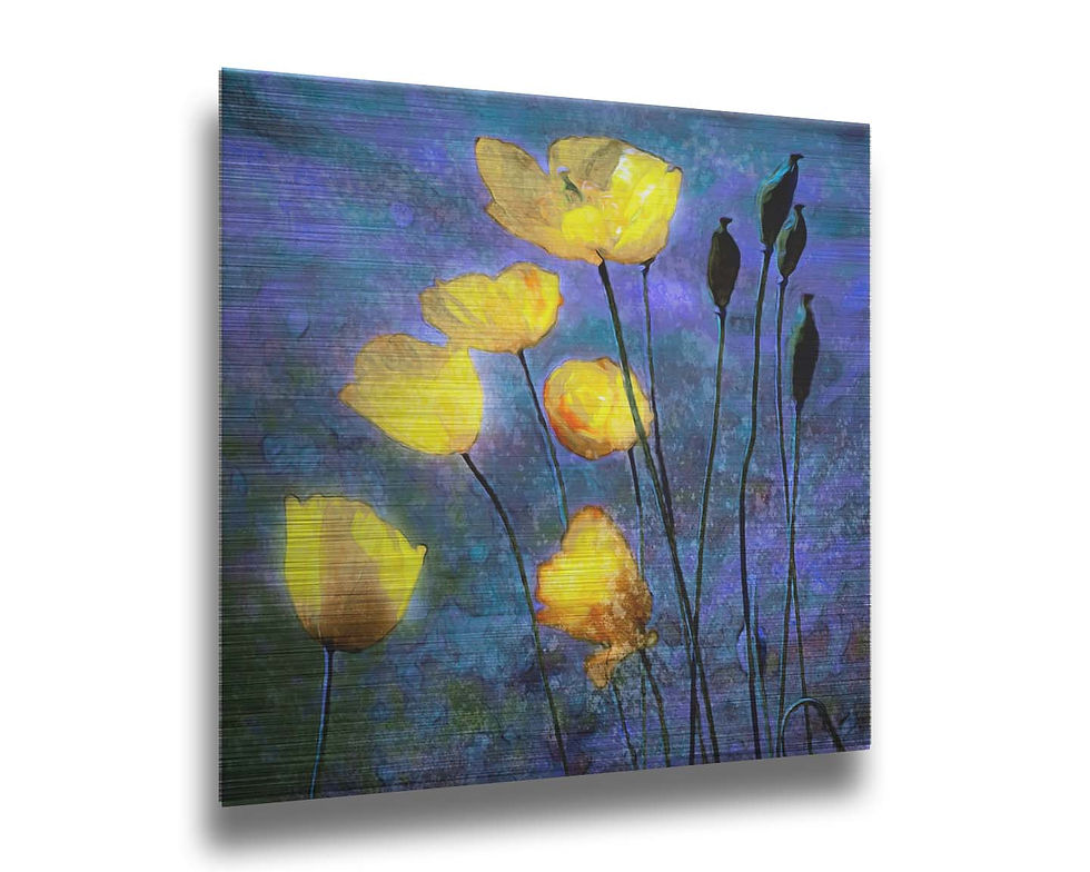 Thumbnail: Poppies in Night Sky