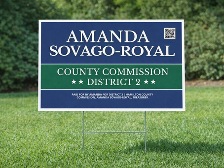 Get A Yard Sign! - Elect Amanda Sovago-Royal for Hamilton County Commission, District 2