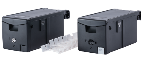 Cash cassettes for CCI unit