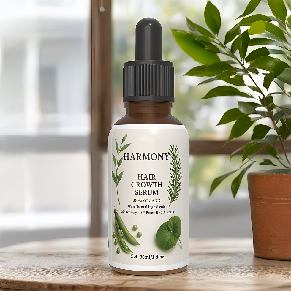 الصورة المصغرة: Harmony Organic Hair Growth Serum - 30ml