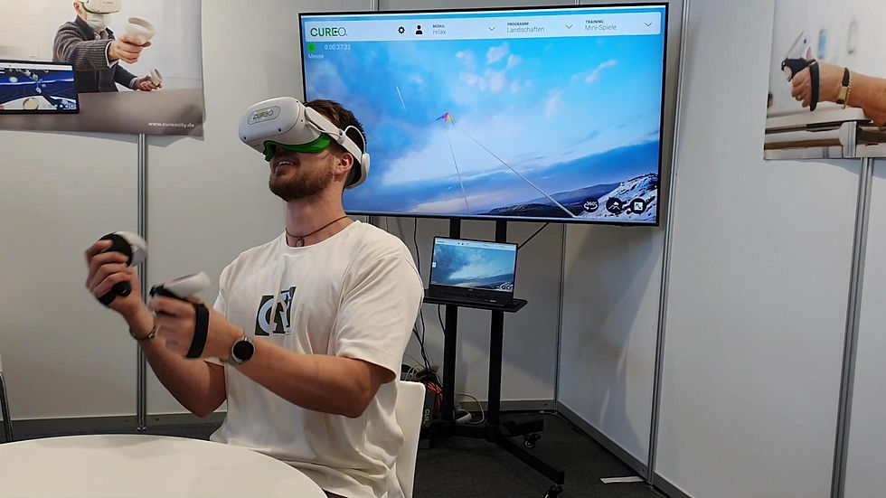 VR therapie, live erleben