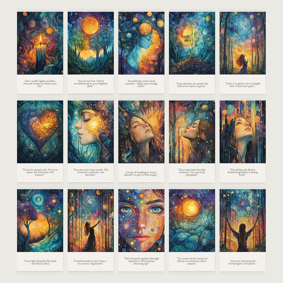 Miniatura: Universe Answers Oracle Cards