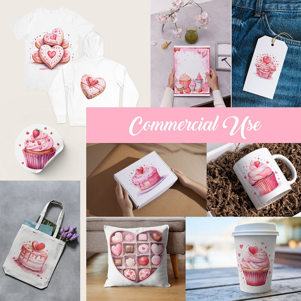 Miniatura: Sweet Valentine Stationary set