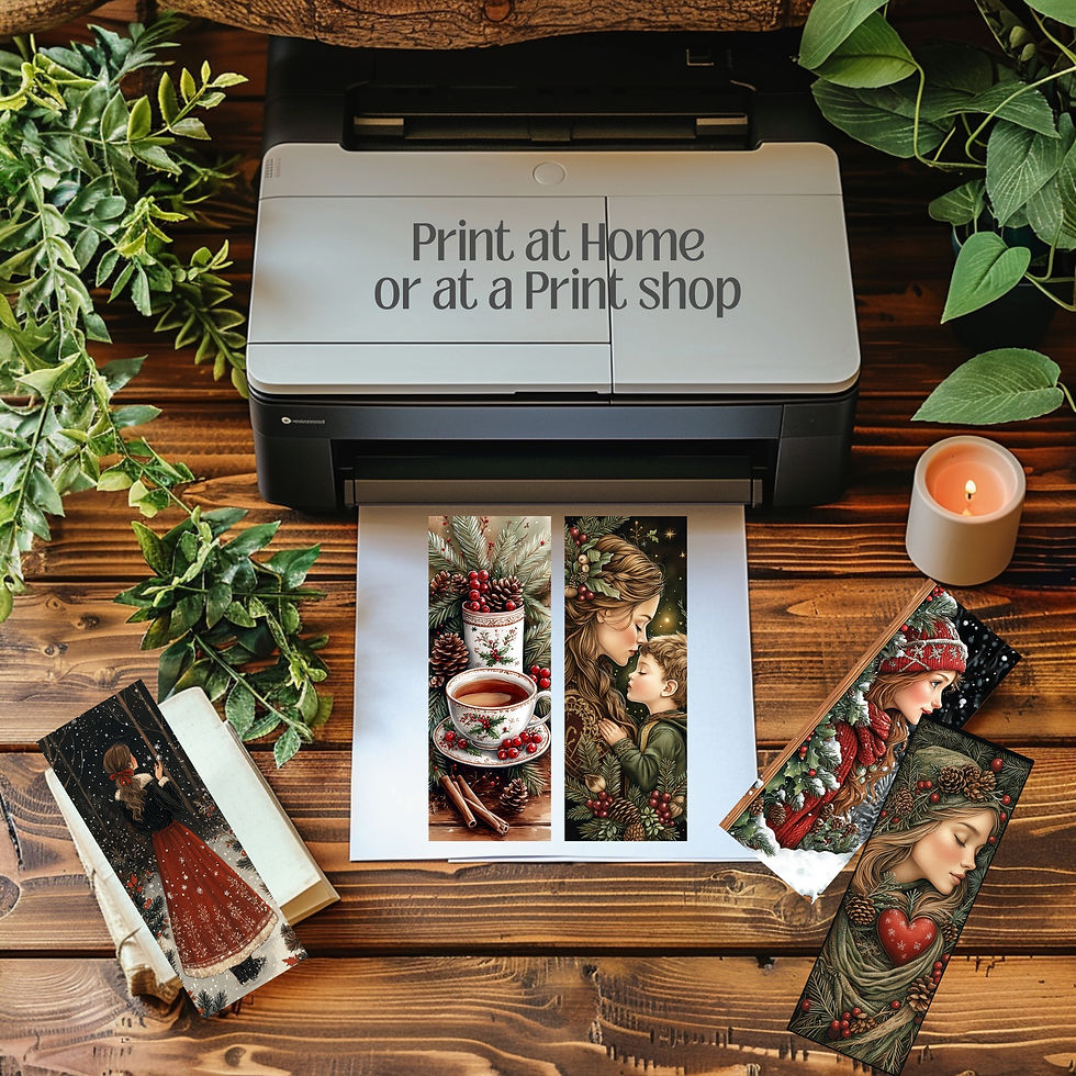 Miniatura: Yule Witch 100 bookmarks