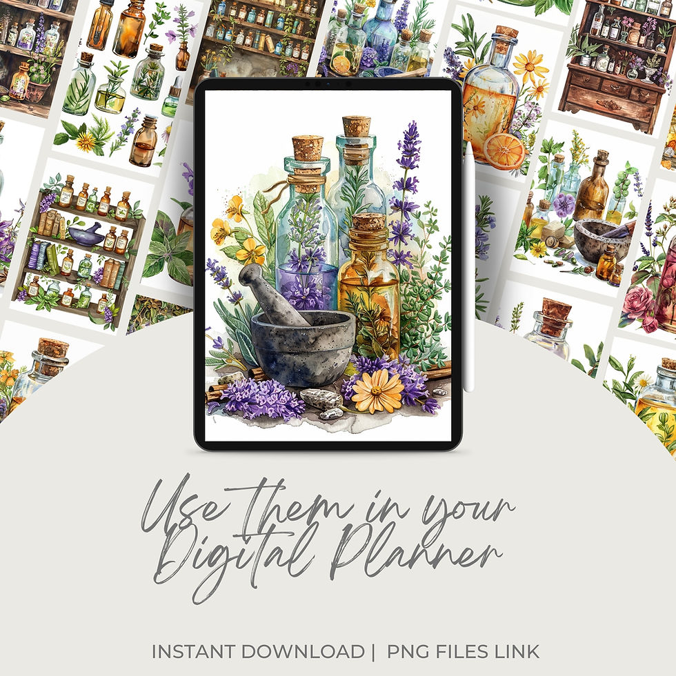 Thumbnail: Essential Oils Stationary Set