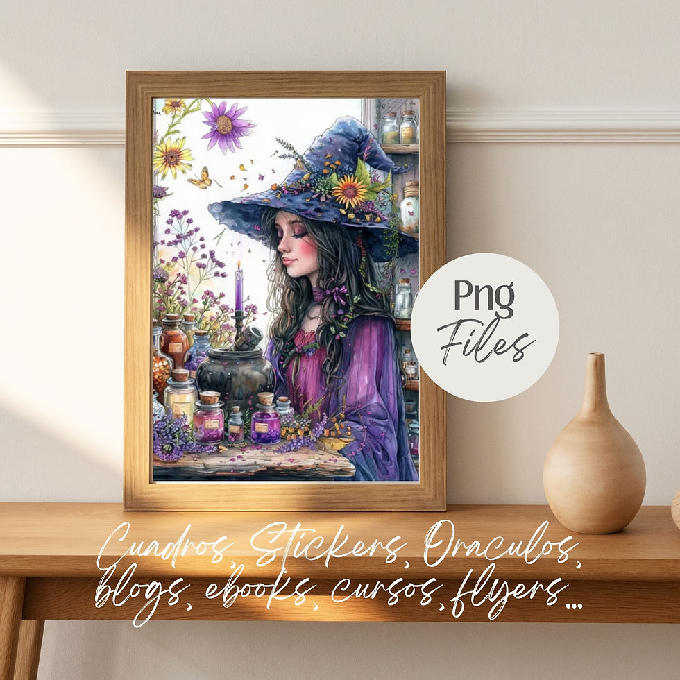 Miniatura: Spring Witch Stationary Set