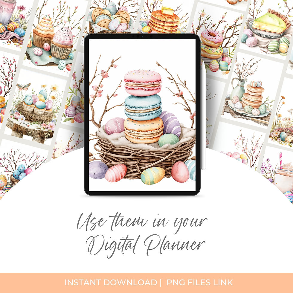 Thumbnail: Sweet Easter Junk Journal set