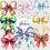 Miniatura: Christmas Bow Ribbons 102 clipart set
