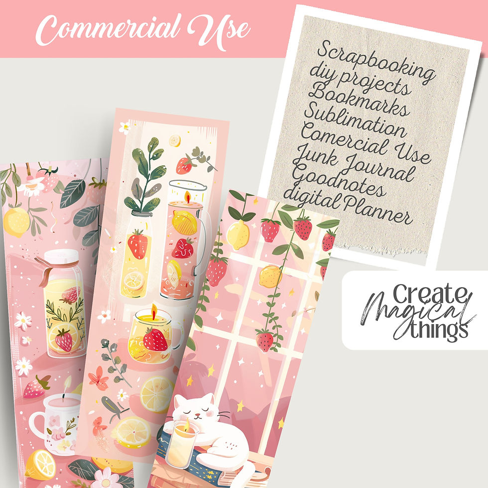 Thumbnail: Witchy Spring Magic 50 bookmarks