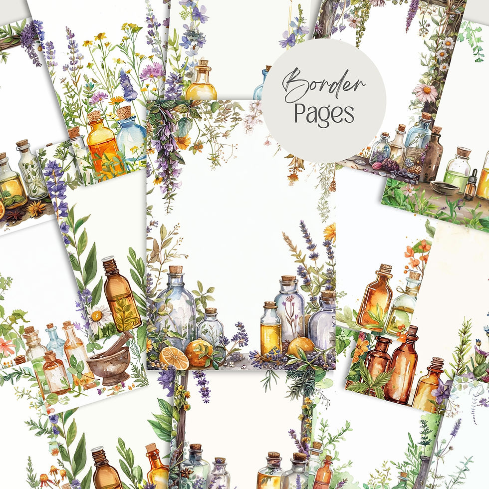 Thumbnail: Essential Oils Stationary Set