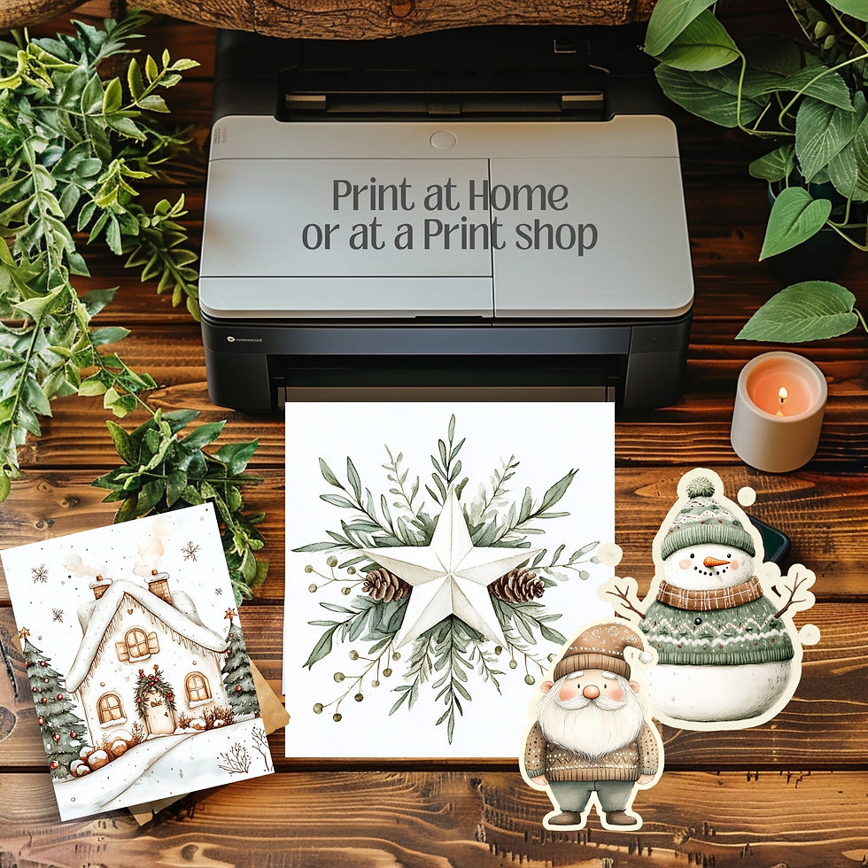 Thumbnail: White Christmas Cute Cozy Neutral Winter PNG