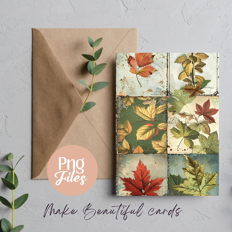 Thumbnail: Autumn Patchwork Scrappy papers