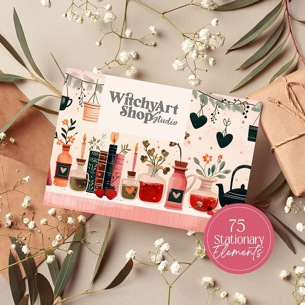 Thumbnail: Love Witchy Brand Stationary Set