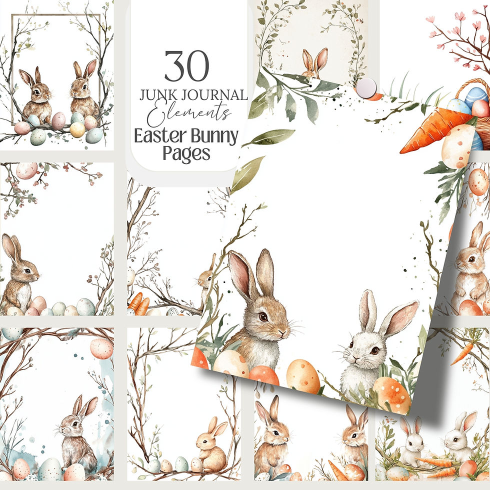 Miniatura: Easter Bunny 30 Pages set