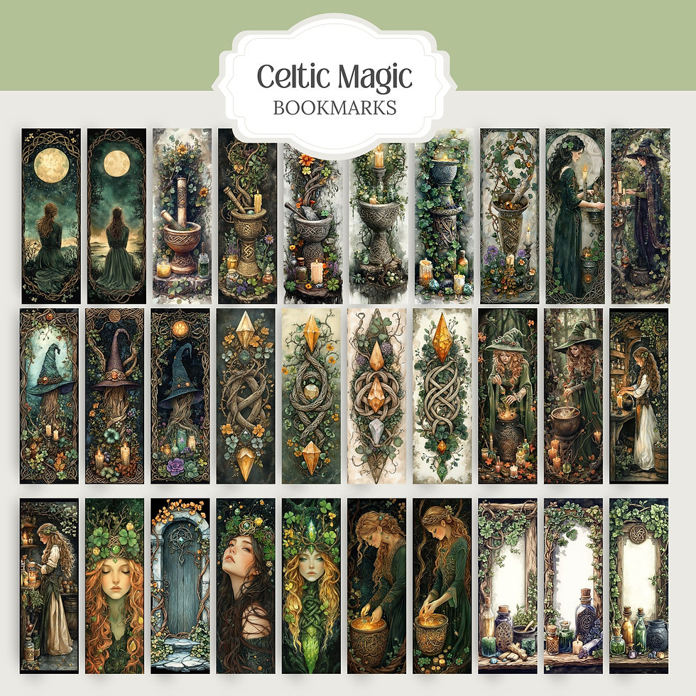 Thumbnail: Celtic Magic 65 Bookmarks