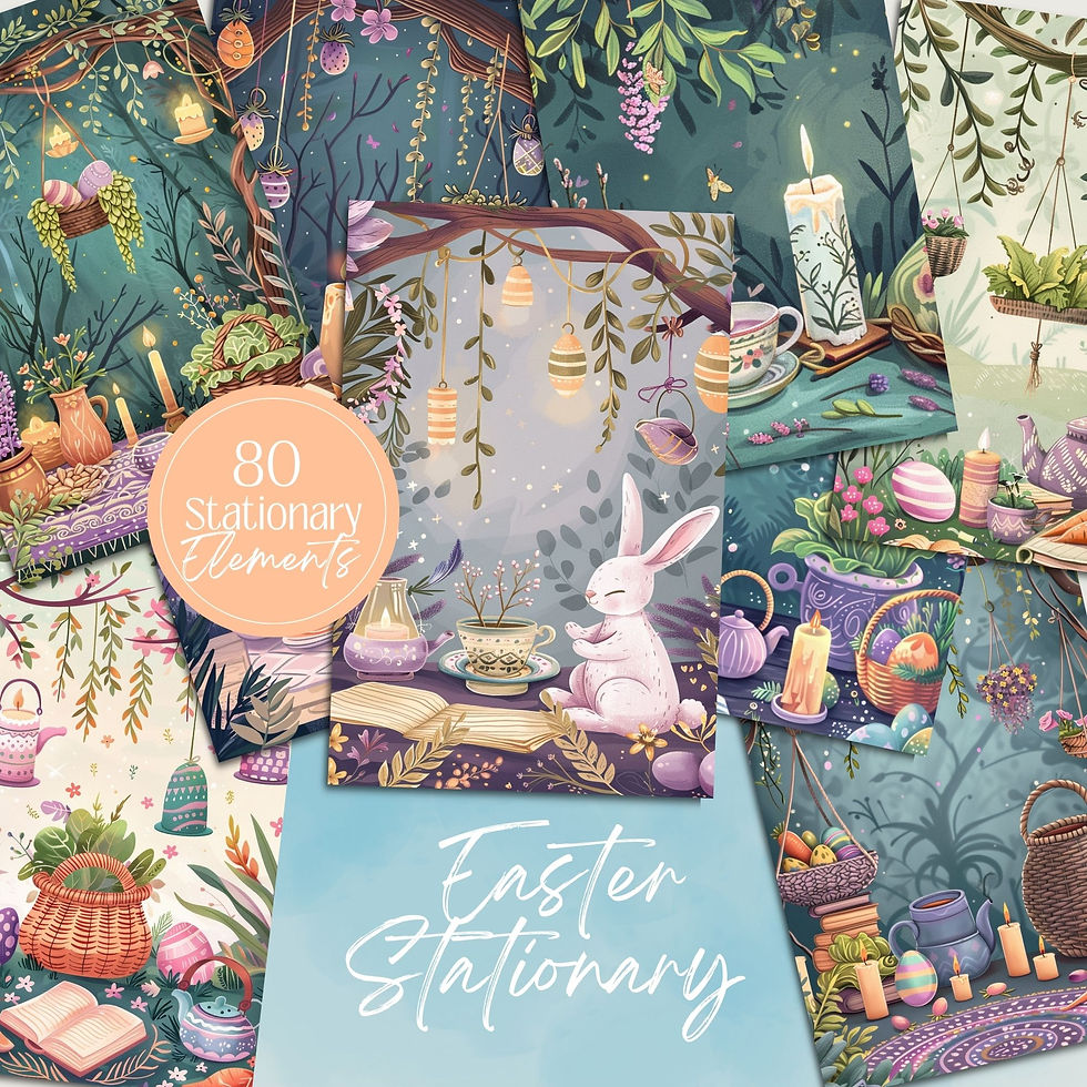 Thumbnail: Easter Party Brand Stationary Set