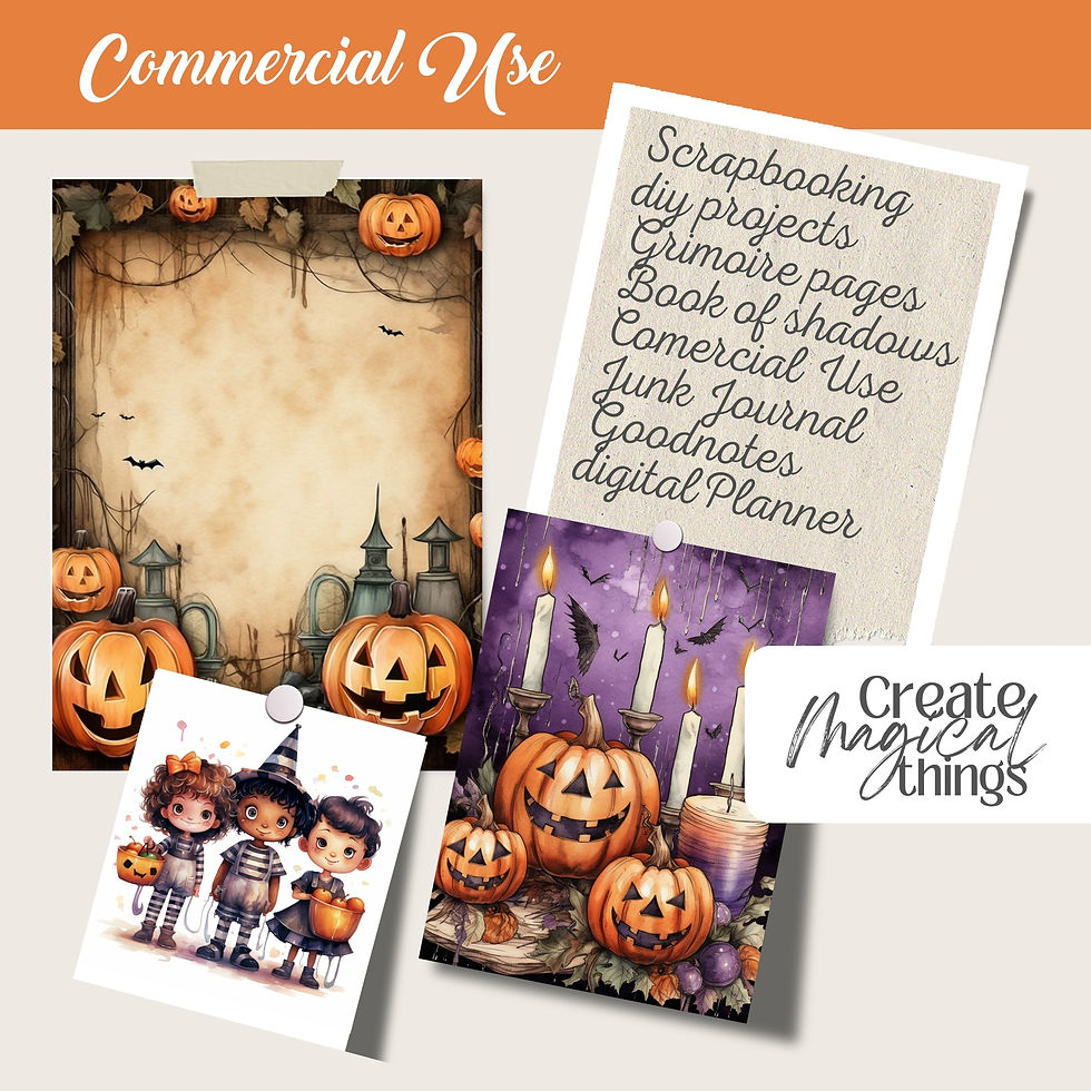 Miniatura: Happy Halloween Stationery Set