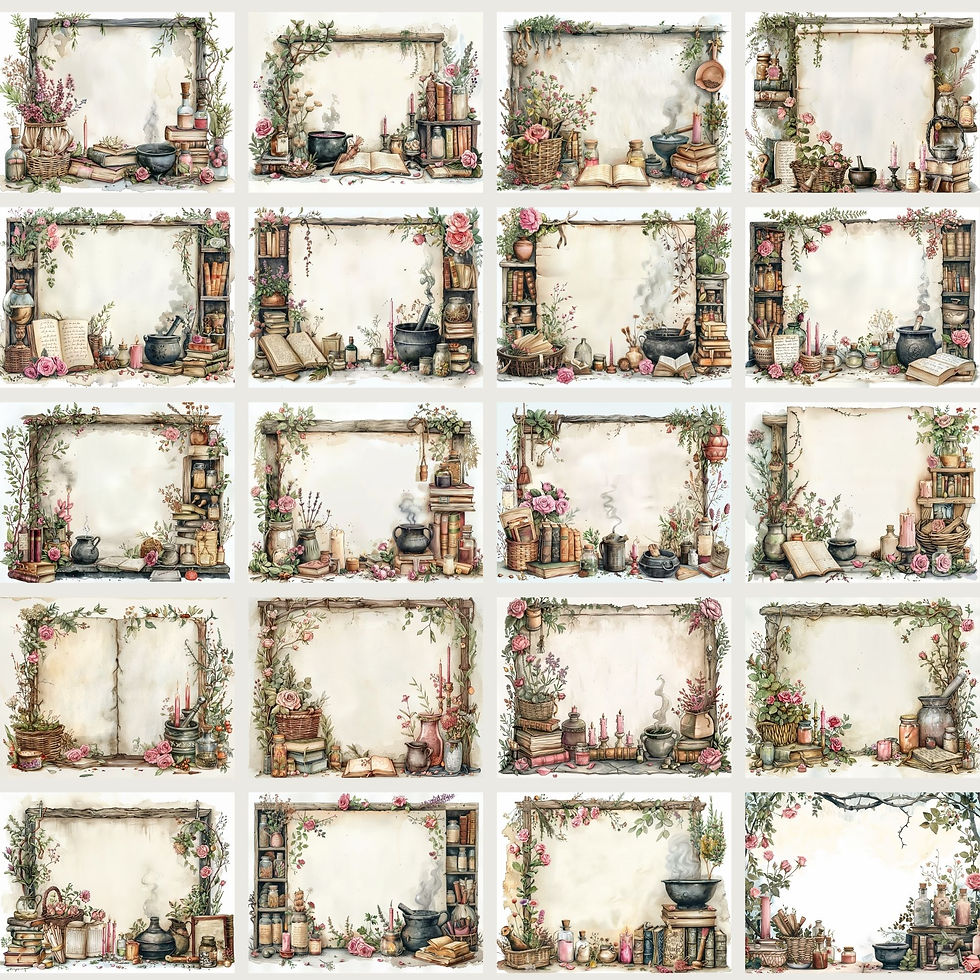 Miniatura: Love Magic Full Landscape Pages