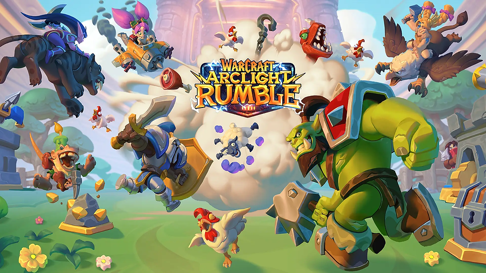 EL NUEVO JUEGO DE MOVIL DE BLIZZARD ,WARCRAFT ARCLIGHT RUMBLE POR EL QUE APUESTA CON MICROSOFT
