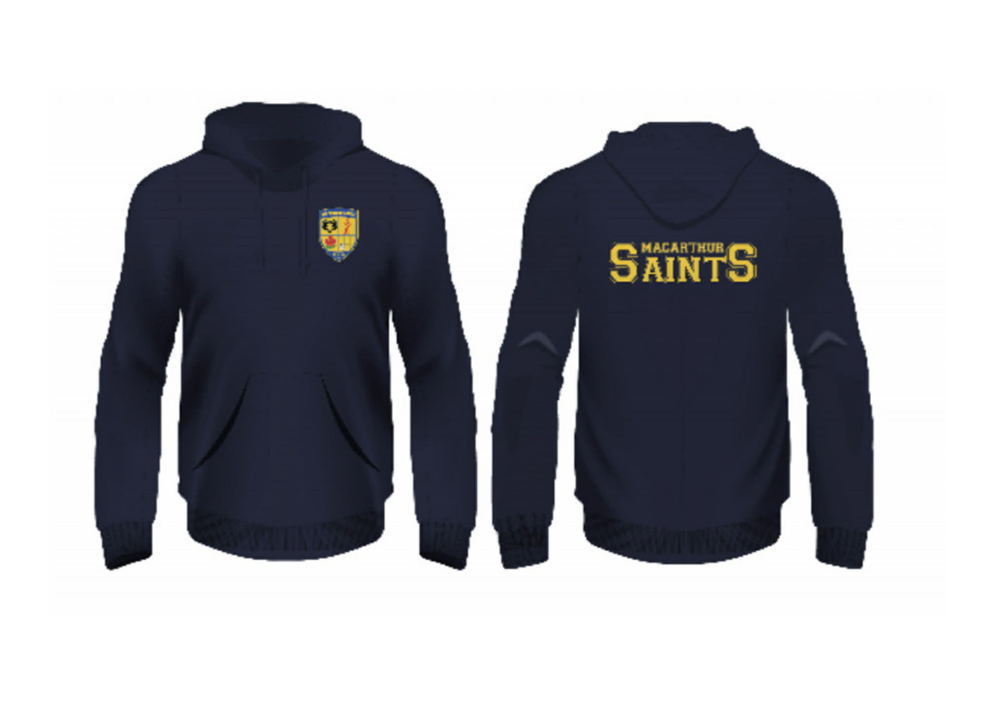 Macarthur Saints JRLFC Fleece Hoodie