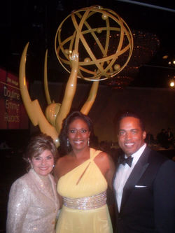 Emmy with ross & gloria