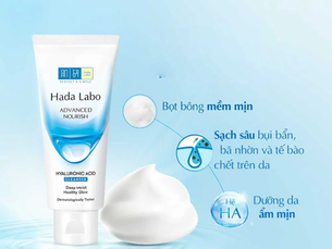 Sữa rửa mặt Nhật Bản cho nữ Hada Labo – Sạch sâu dịu nhẹ, da mướt mịn