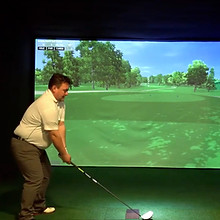 Simulateur vidéo de GOLF