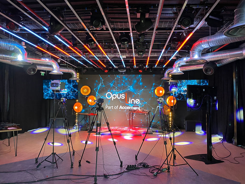 Animations DJ/Quizz Streaming pour ACCENTURE