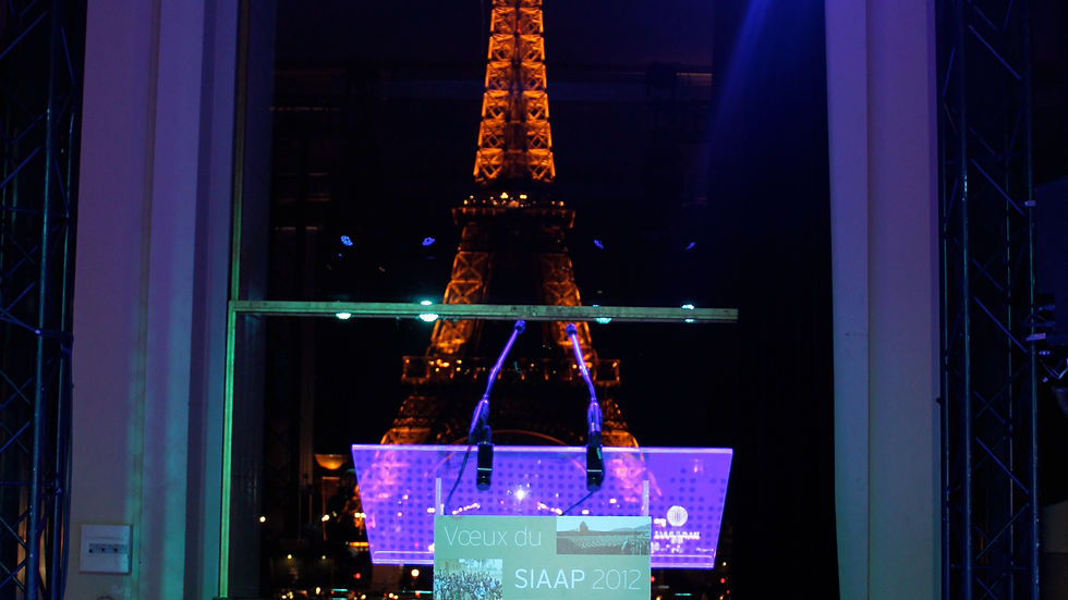 Soirée des voeux du SIAAP