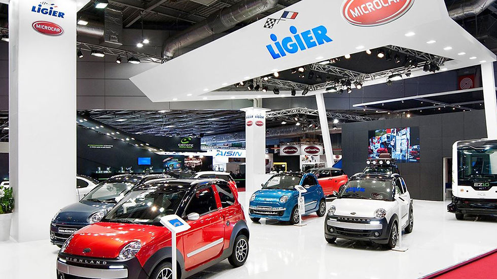 Mondial de l'Auto Stand Ligier