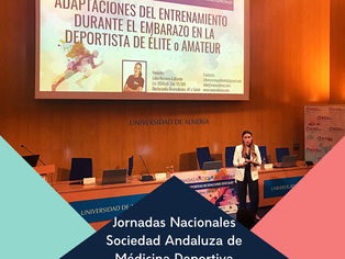 JORNADAS SAMEDE 2019: EMBARAZO Y DEPORTE