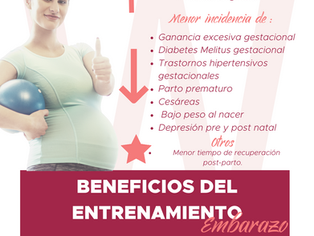 BENEFICIOS DEL ENTRENAMIENTO DURANTE EL EMBARAZO