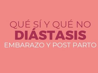 DIÁSTASIS EN EL EMBARAZO Y EL POST PARTO