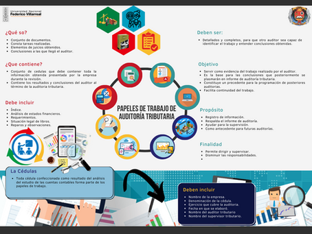 Papeles de trabajo de auditoría tributaria