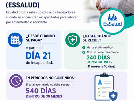 Subsidio por incapacidad temporal