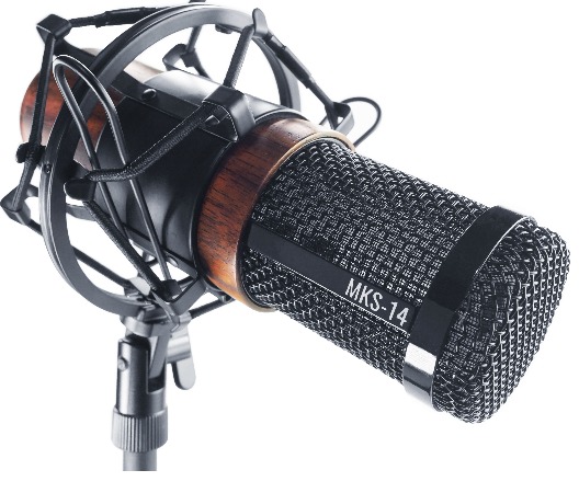MKS-14 Special Edition コンデンサーマイク MKS-14 Broadcast Condenser Microphone for Podcast & Voice-Over