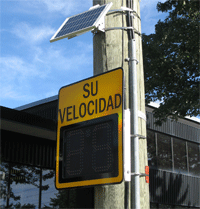 Radar Medidor de Velocidad