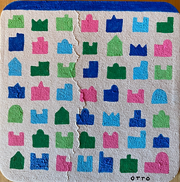 Block, a coaster by Nate Otto