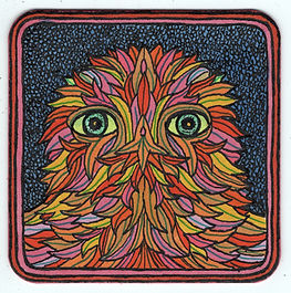 Coasters by Theo Ellsworth - 77 coasters exhibition Switzerland 2025