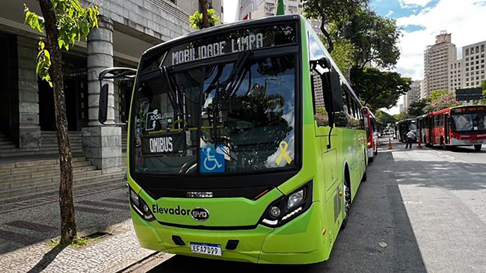 BYD Inicia Testes de Ônibus Elétrico em Belo Horizonte como Parte do Plano de Mobilidade Limpa